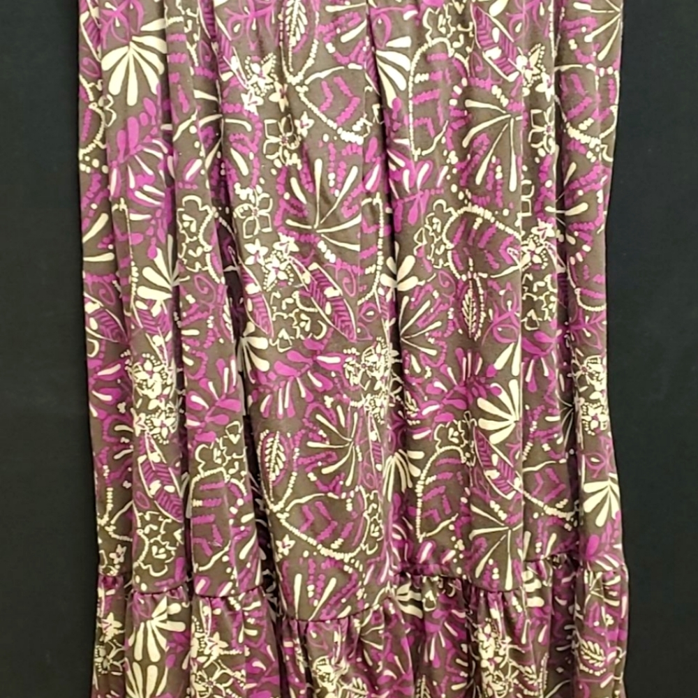 Womens basic editions floral skirt size XL